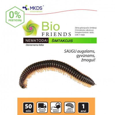 Nematodai ŠIMTAKOJAMS (S. feltia) 50mln./1 a